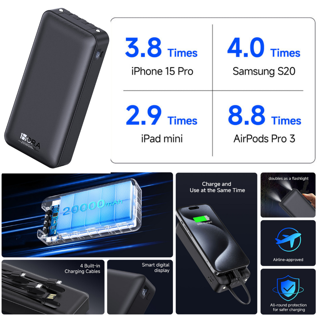 Power Bank 20.000 mah 1 Hora GAR159