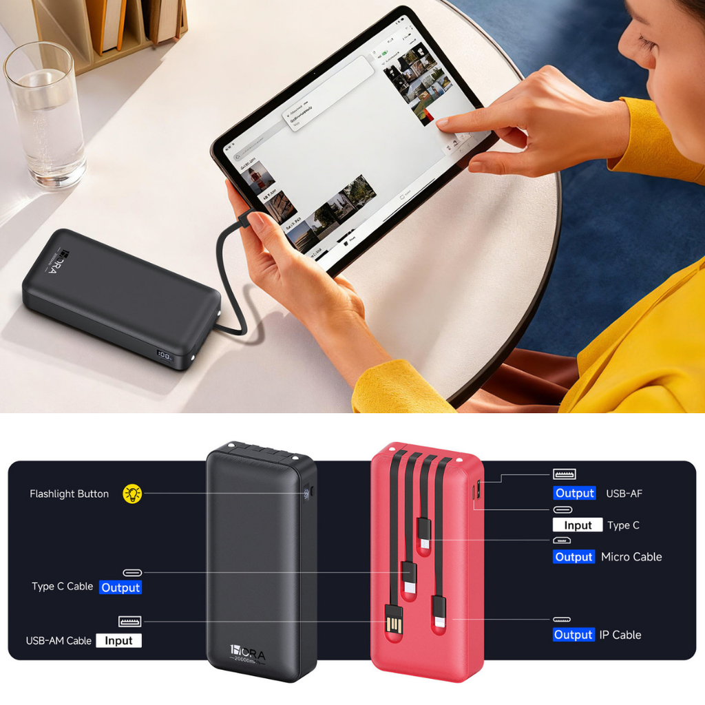 Power Bank 20.000 mah 1 Hora GAR159