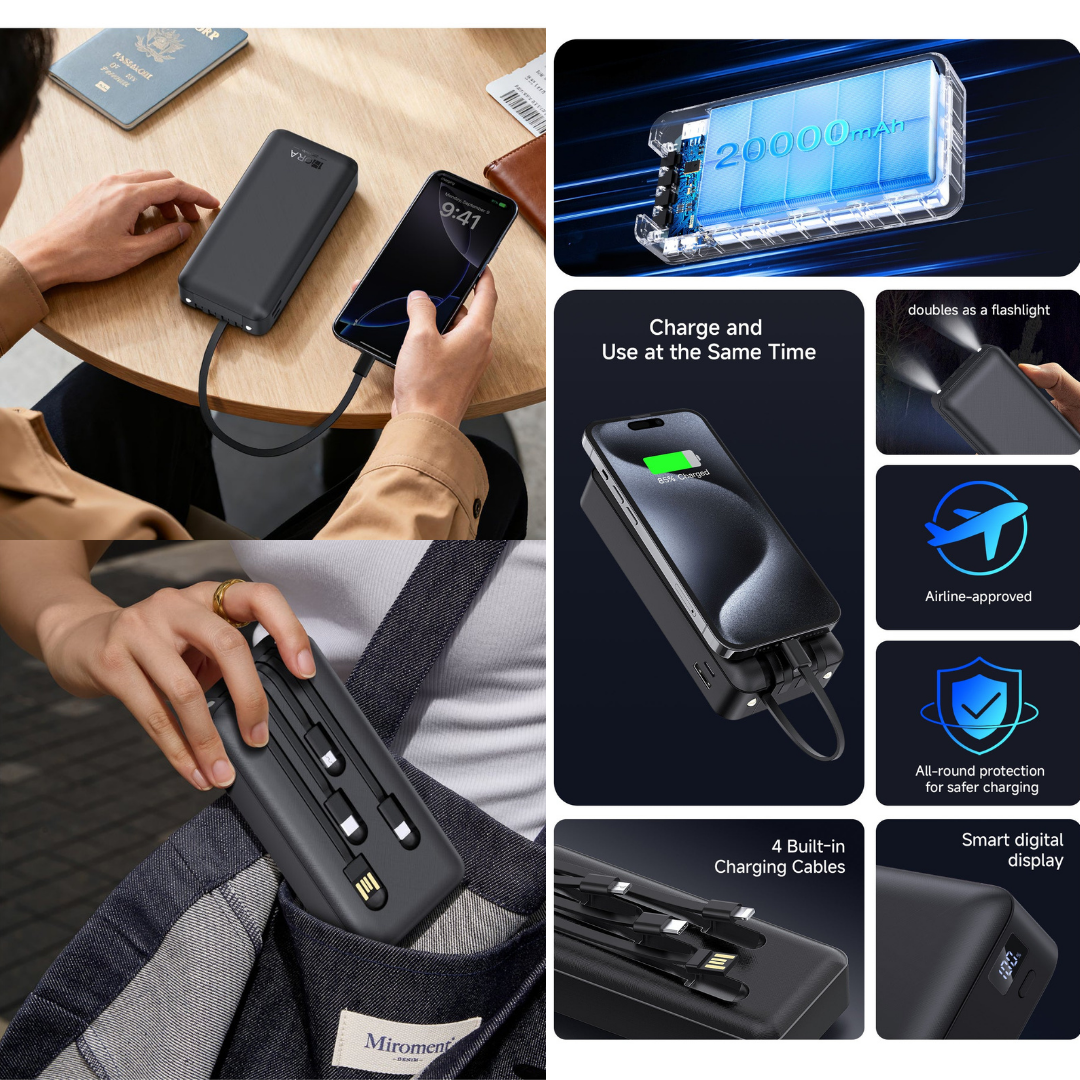 Power Bank 20.000 mah 1 Hora GAR159