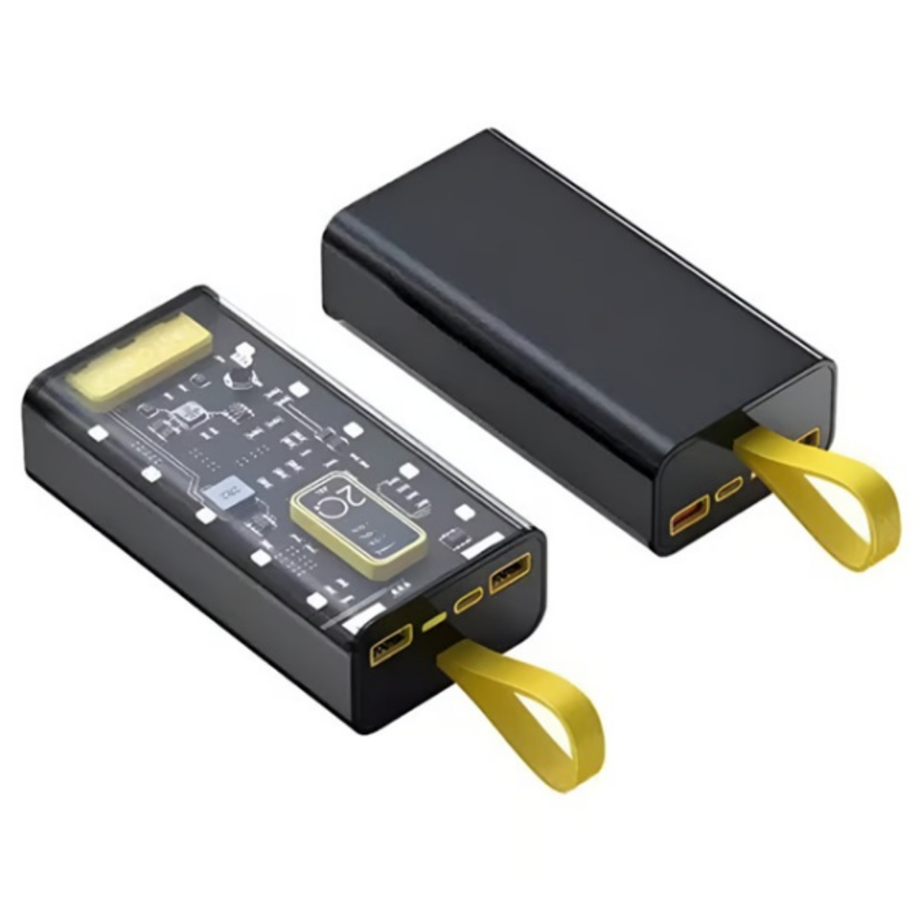 POWER BANK TRANSPARENTE 20.000 MAH