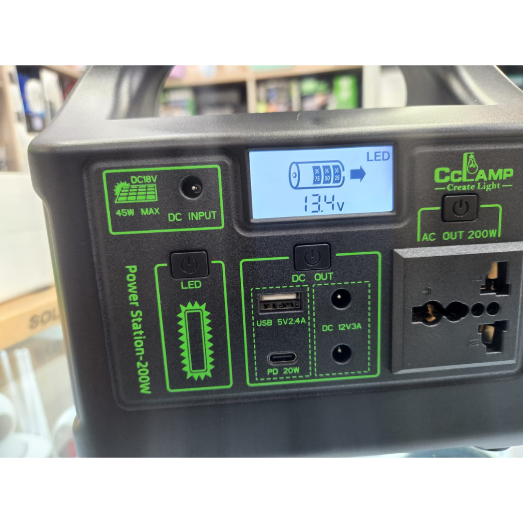 ESTACION SOLAR CL-8001 200W