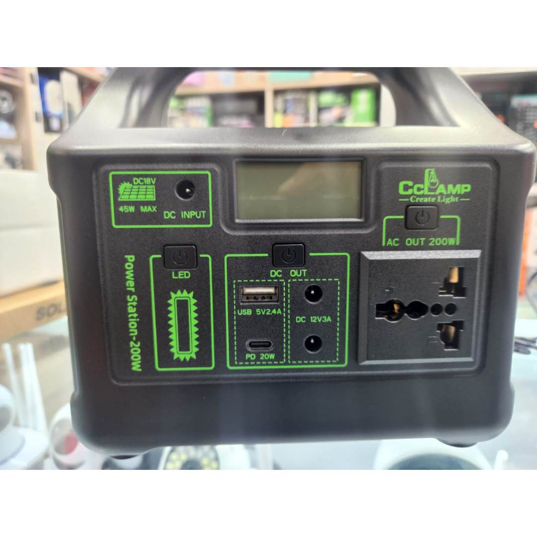 ESTACION SOLAR CL-8001 200W