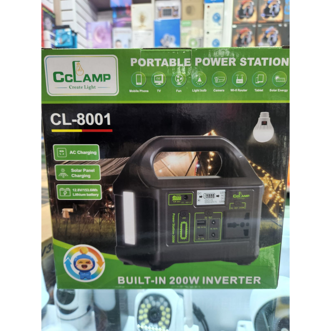 ESTACION SOLAR CL-8001 200W