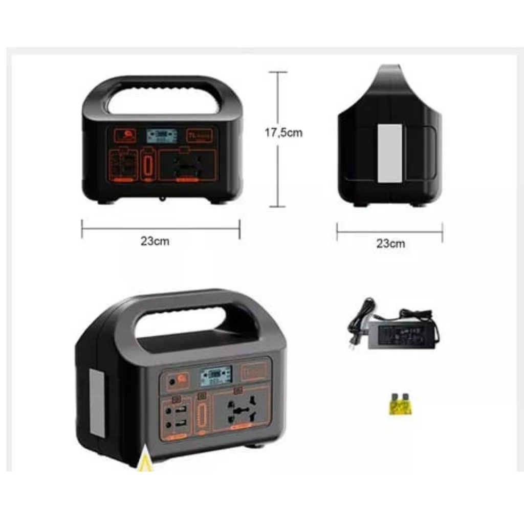 ESTACION DE ENERGIA SOLAR PORTATIL 150w