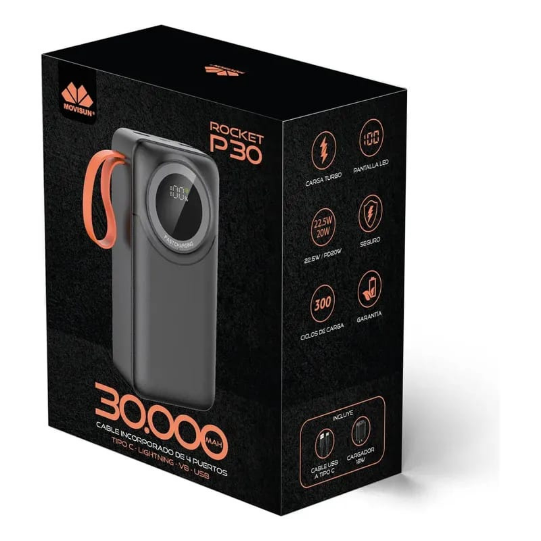 Powerbank Movisun Rocket P30 30000 Mah