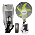 Ventilador Solar Recargable GD-956 16” + Panel Solar