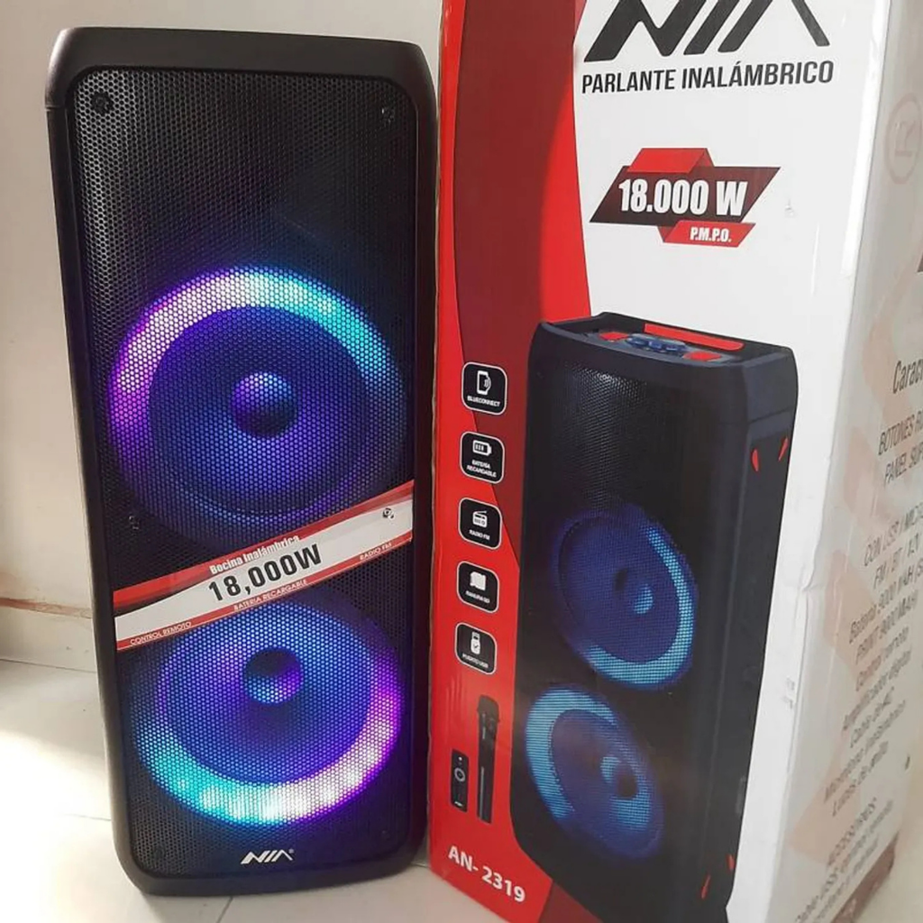 Cabina de Sonido Grande 18.000w