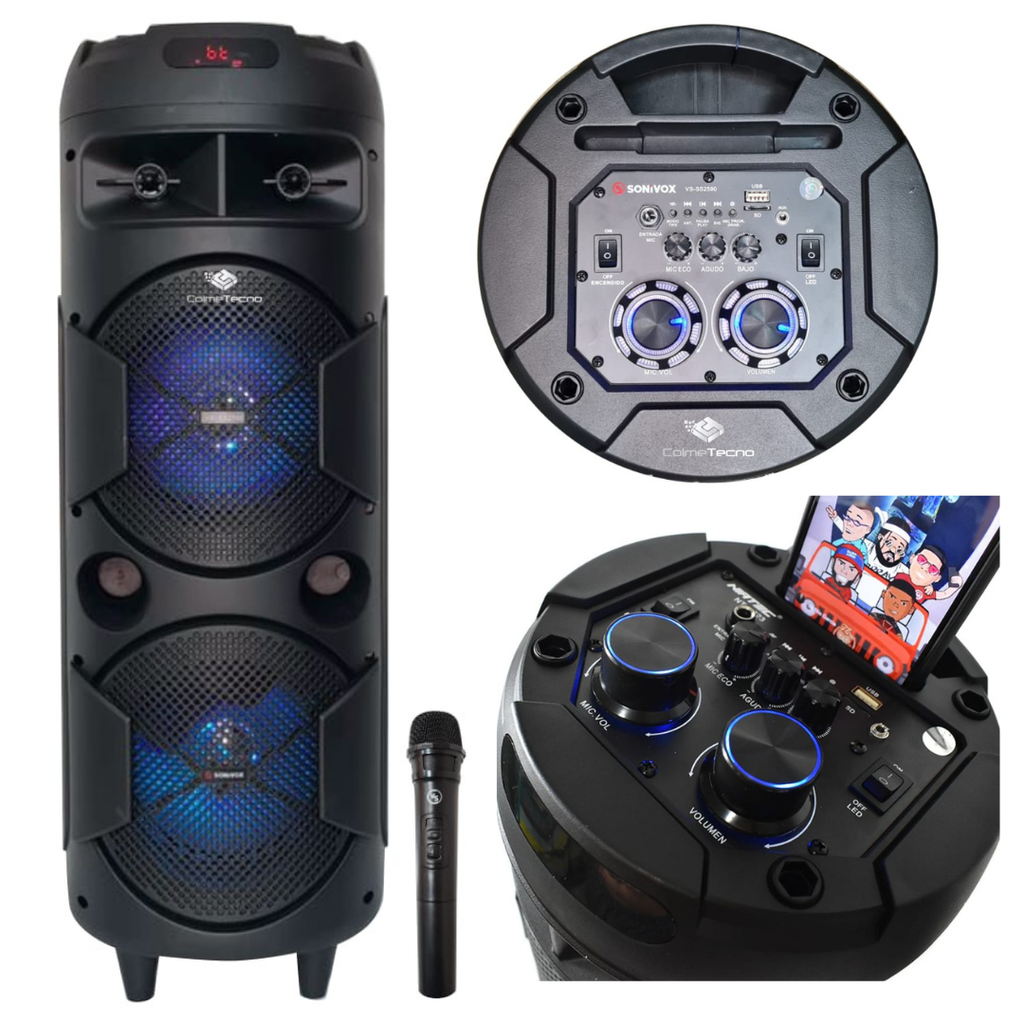 Cabina Sonivox 11.000W VS-SS2590 8" X2