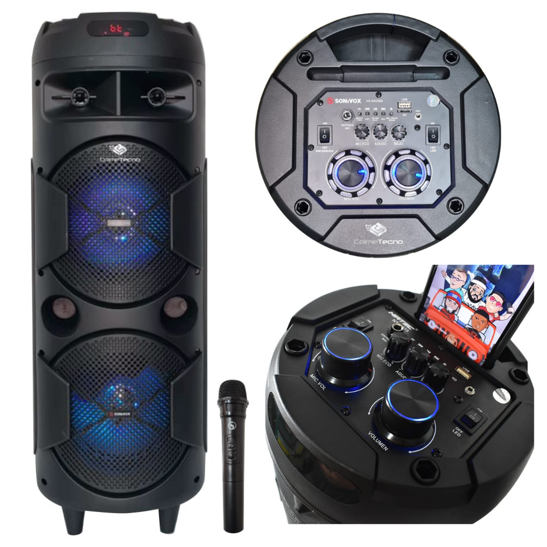 Cabina Sonivox 11.000W VS-SS2590 8" X2