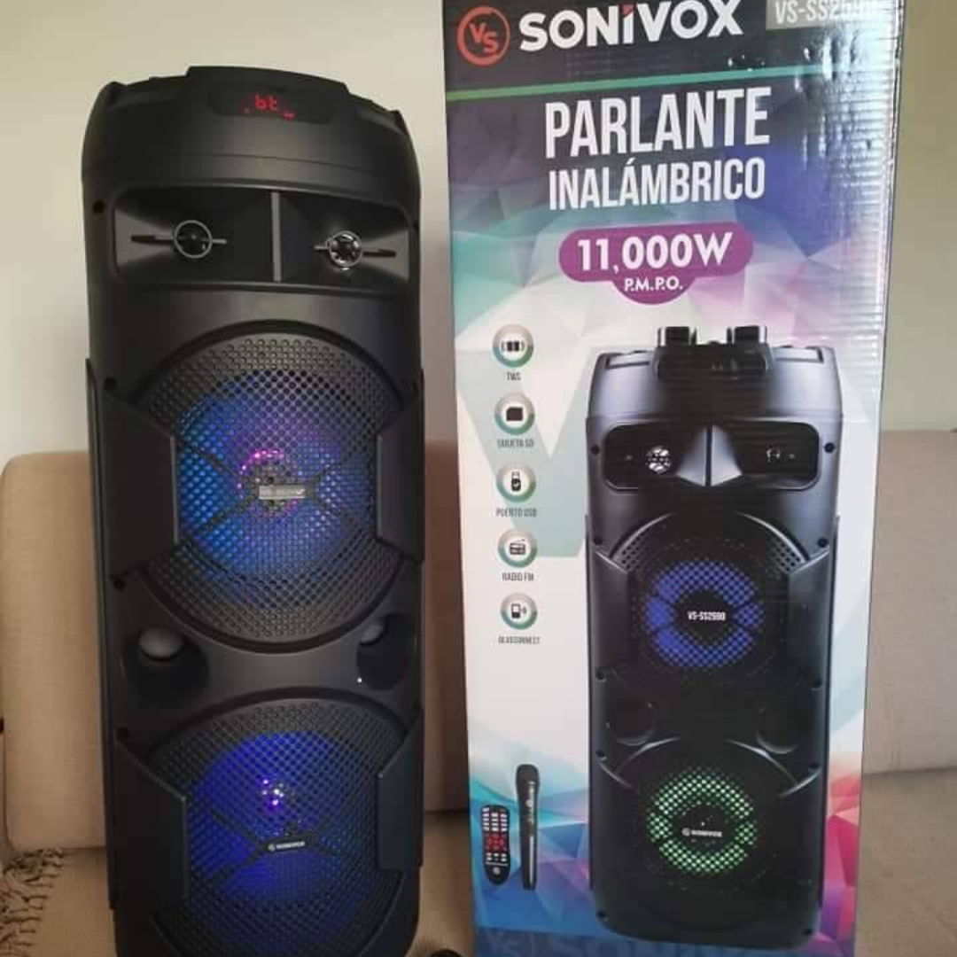 Cabina Sonivox 11.000W VS-SS2590 8" X2