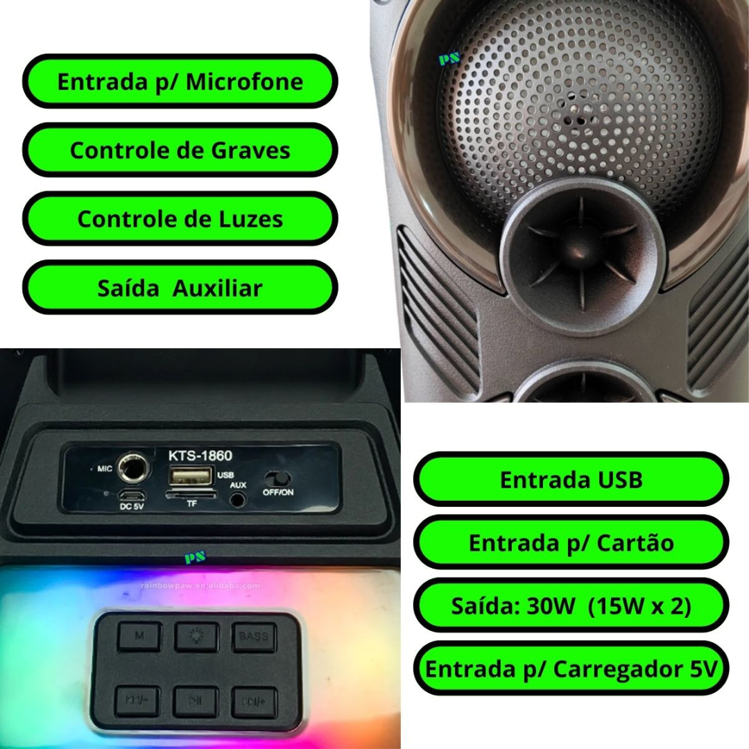 Cabina recargable KTS-1860