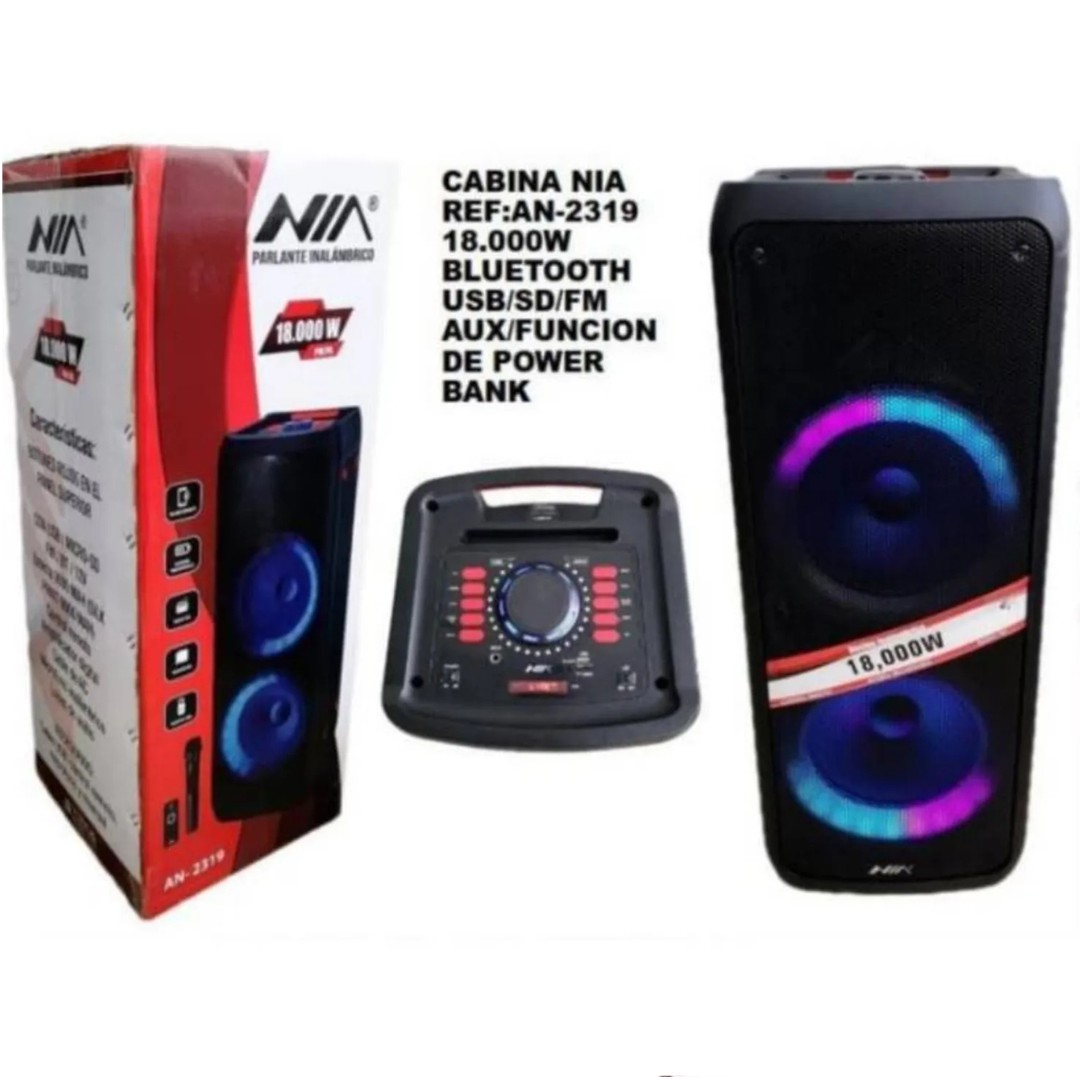 Cabina de Sonido Grande 18.000w