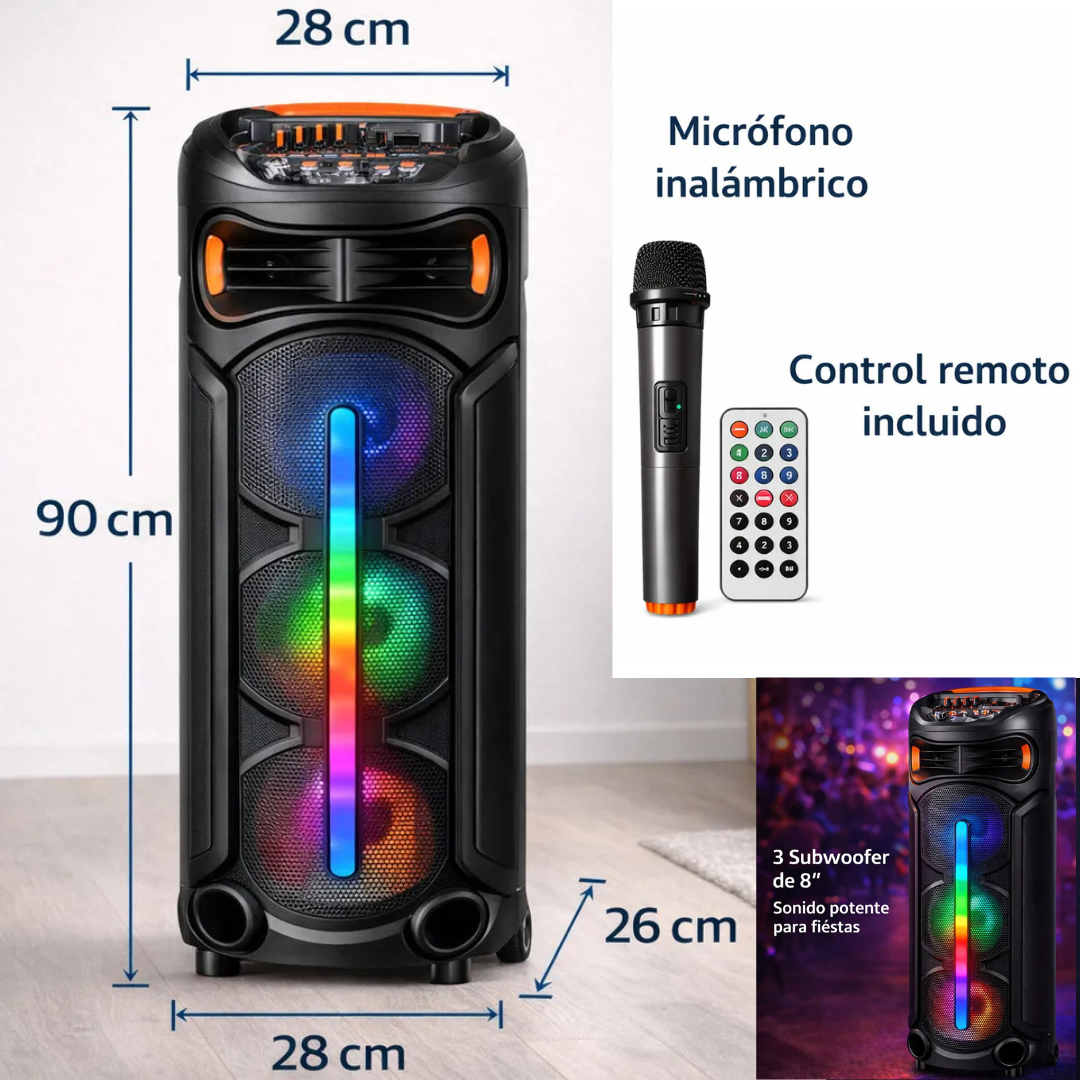 Parlante Torre Karaoke YX-H8307A